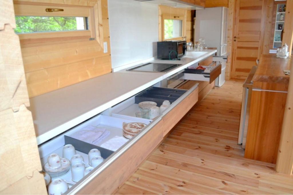 浅間山を眺めるフインランドログハウス Karuizawa Exterior foto