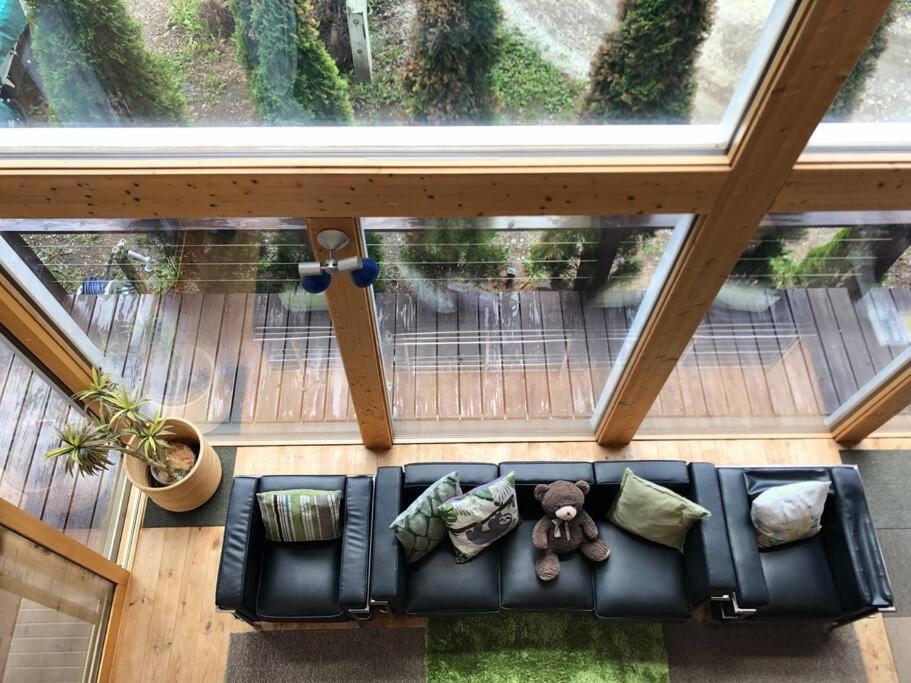 浅間山を眺めるフインランドログハウス Karuizawa Exterior foto
