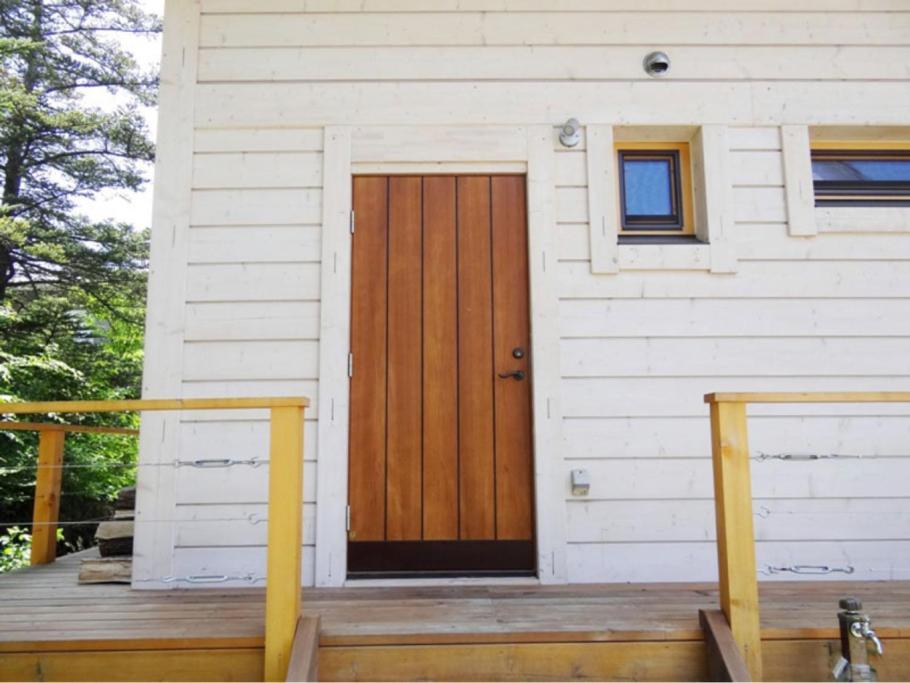 浅間山を眺めるフインランドログハウス Karuizawa Exterior foto