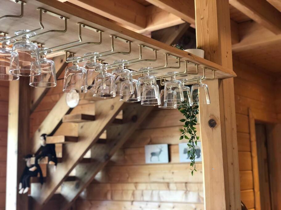浅間山を眺めるフインランドログハウス Karuizawa Exterior foto